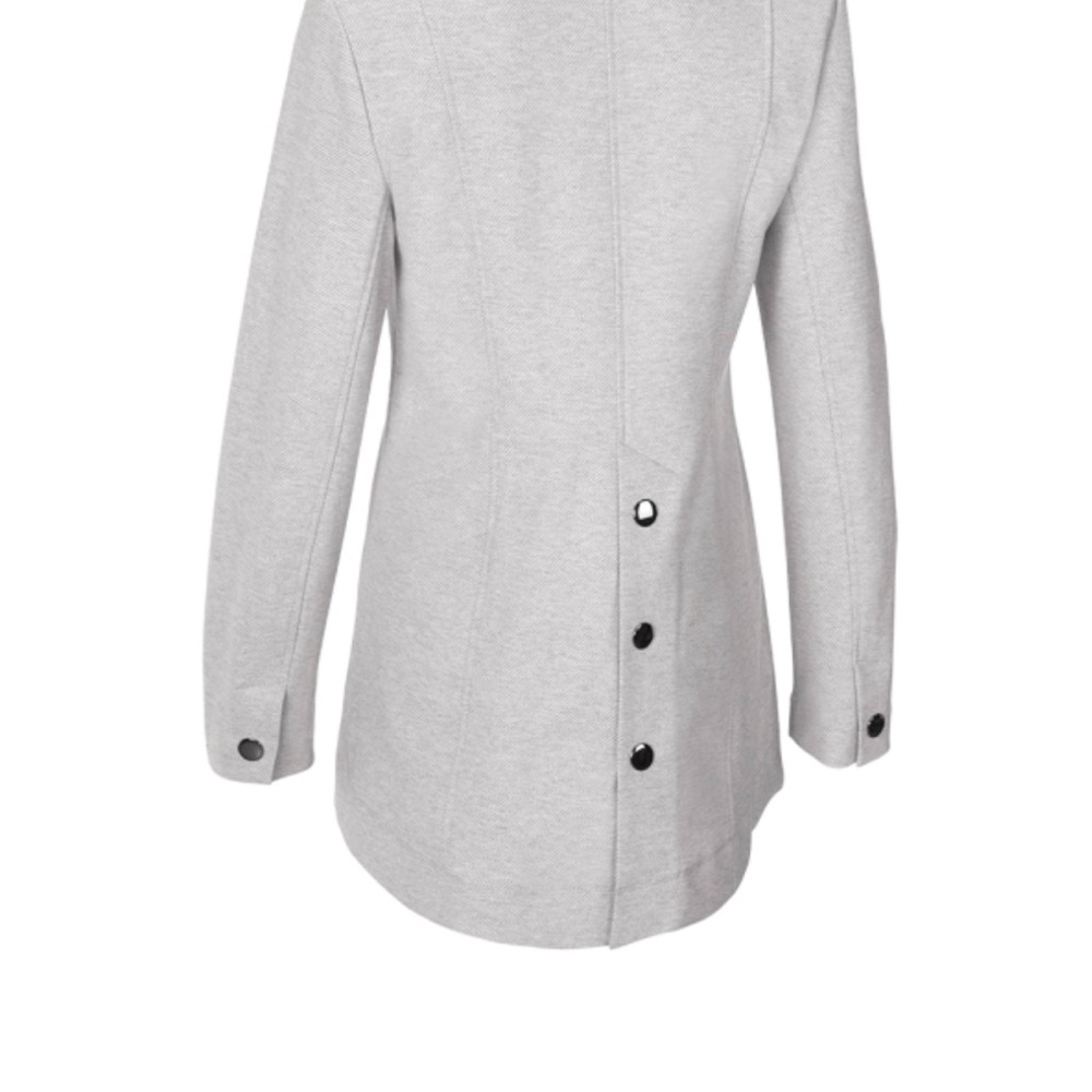 CAbi Cavalry Jacket Light Gray Outerwear - Picture 3 of 8
